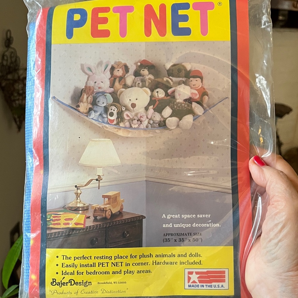 Toy Hammock for plush animals and dolls, vintage NWOT